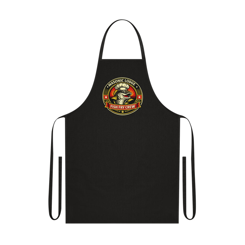 Masonic Lodge Fish Fry Crew Cotton Apron