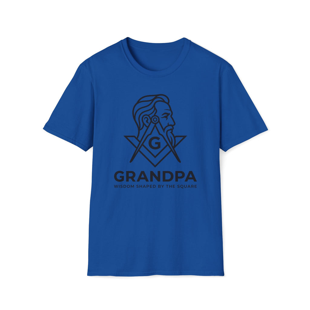 Grandpa - Wisdom Shaped By The Square T-Shirt