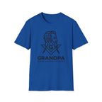 Grandpa - Wisdom Shaped By The Square T-Shirt