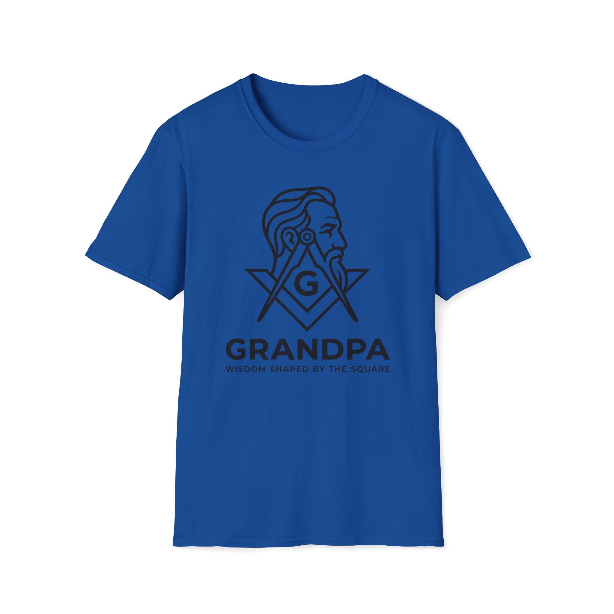 Grandpa - Wisdom Shaped By The Square T-Shirt