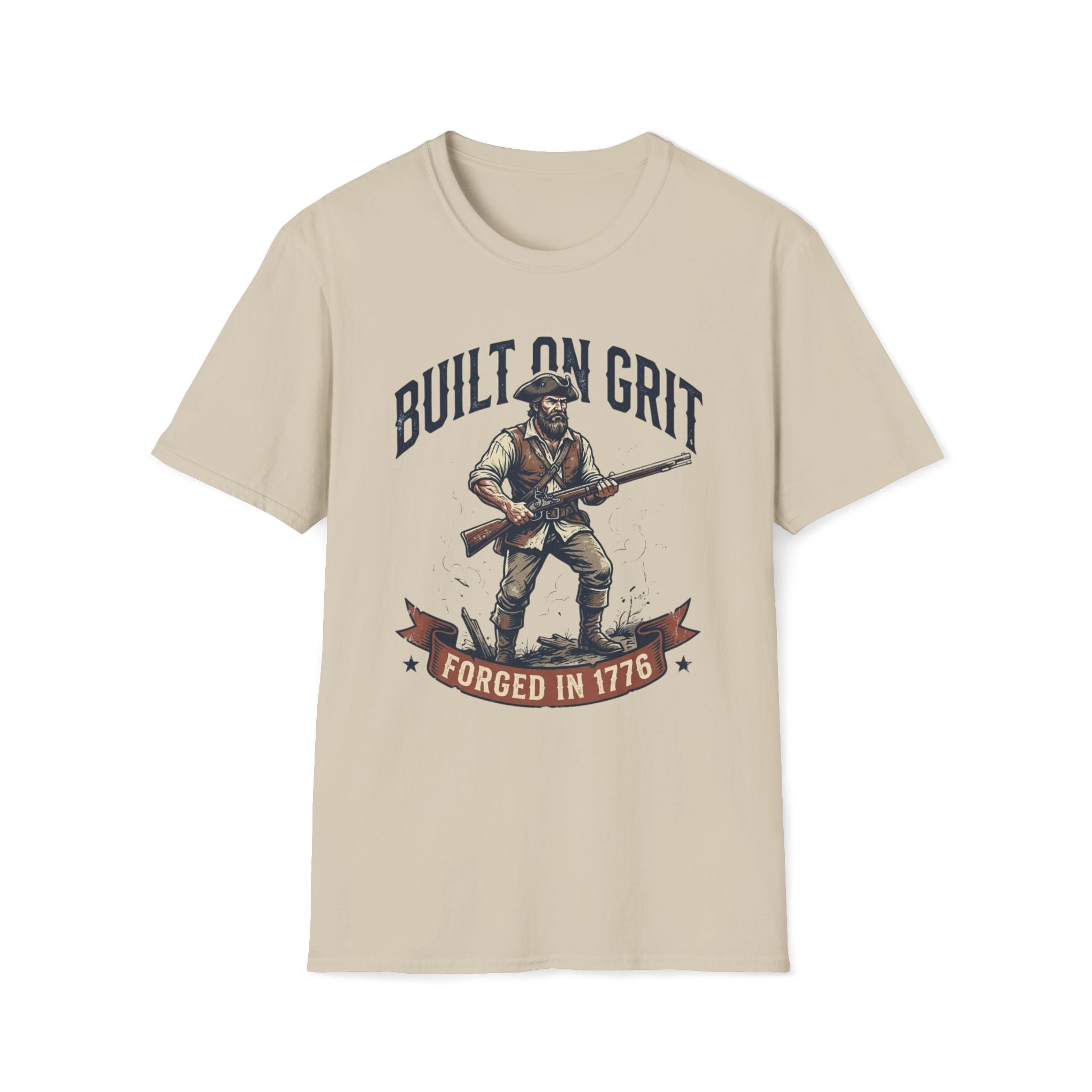 Built On Grit - Forged in 1776 T-Shirt