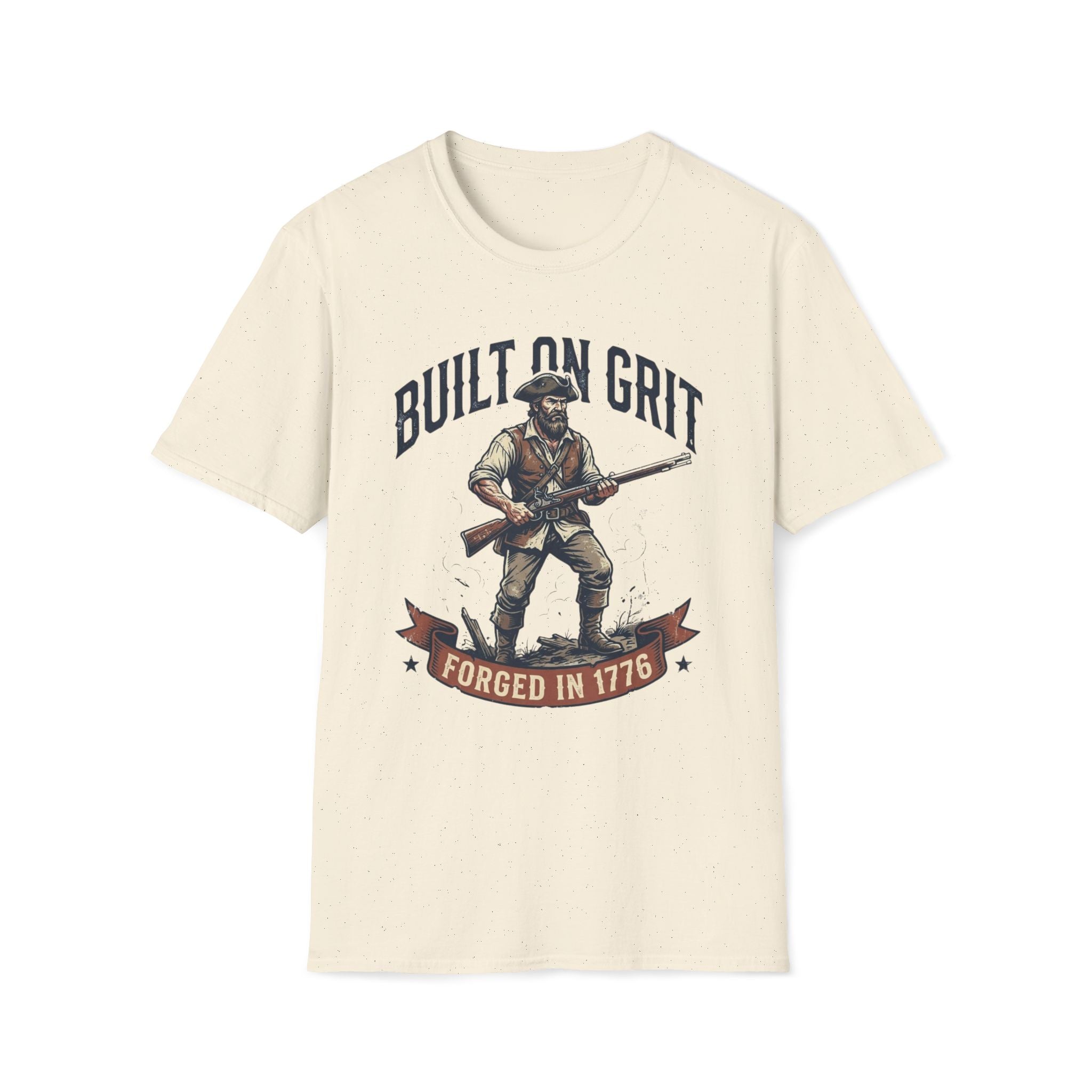 Built On Grit - Forged in 1776 T-Shirt