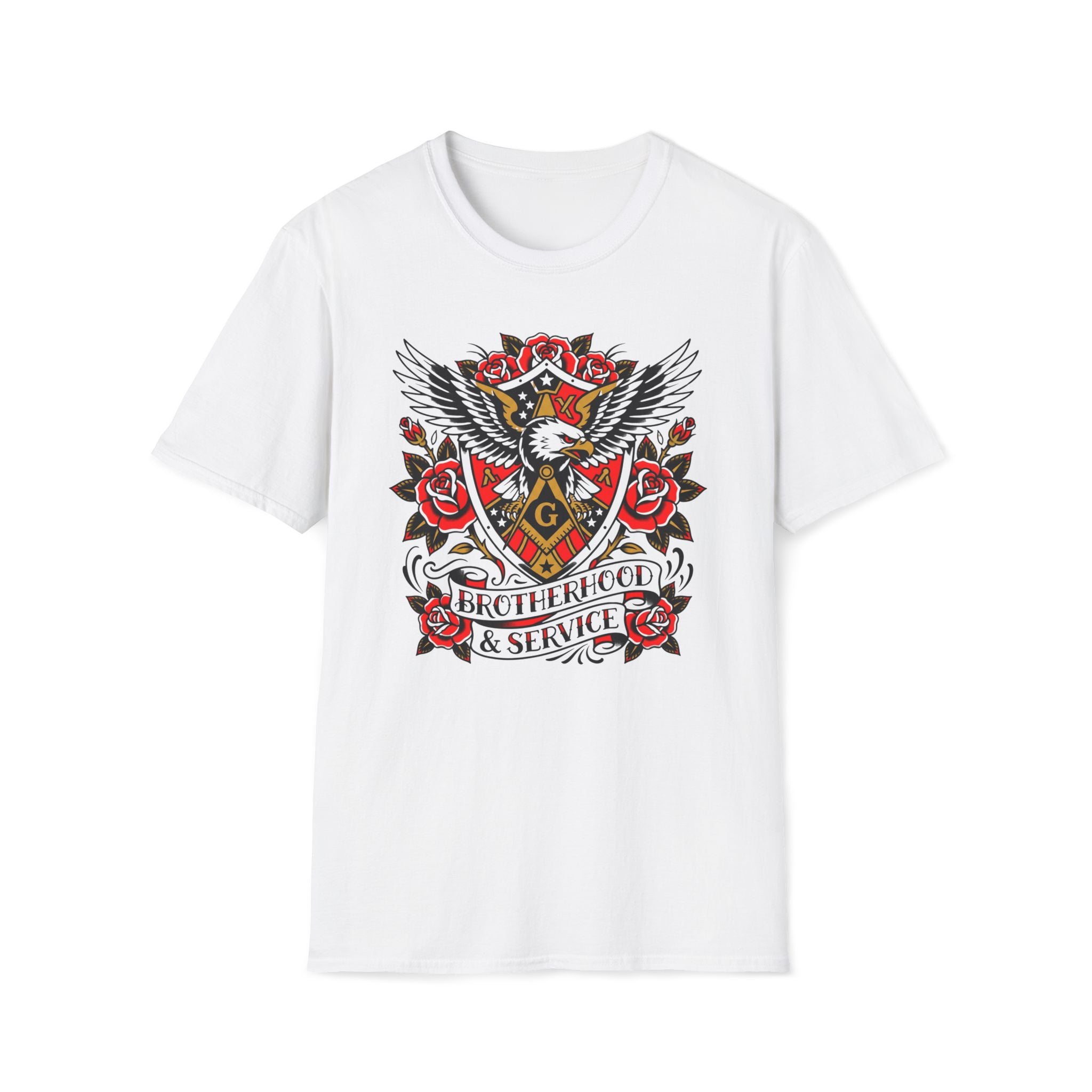 Brotherhood & Service Tattoo T-Shirt
