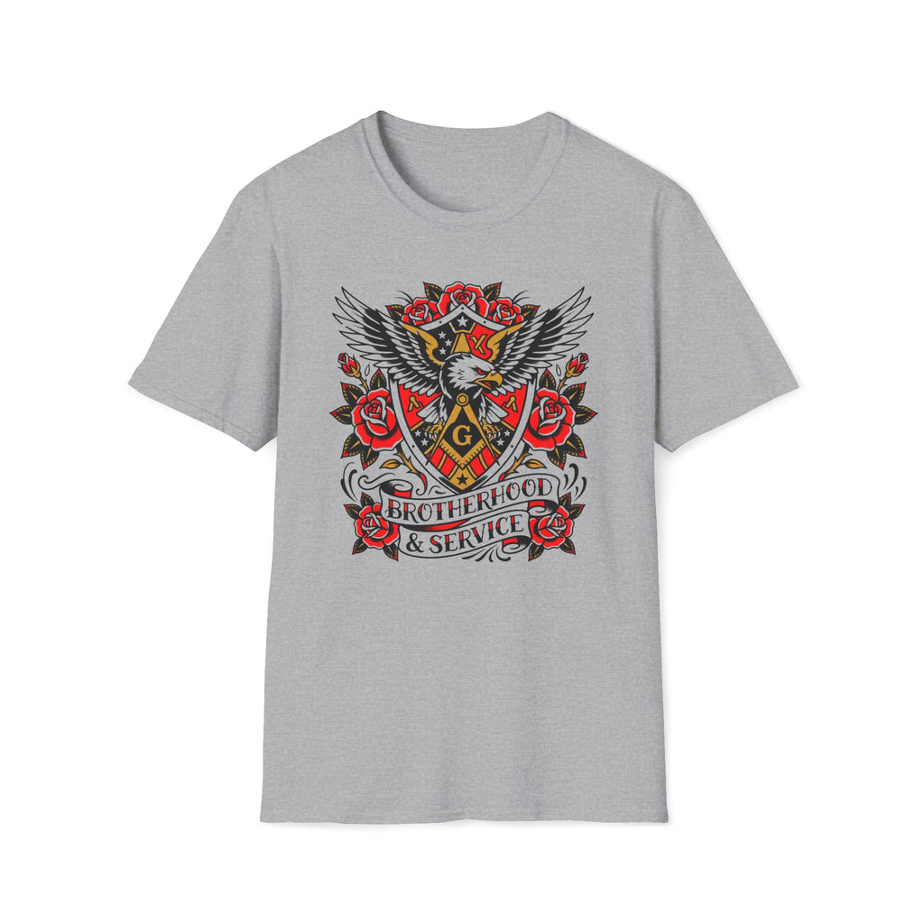 Brotherhood & Service Tattoo T-Shirt