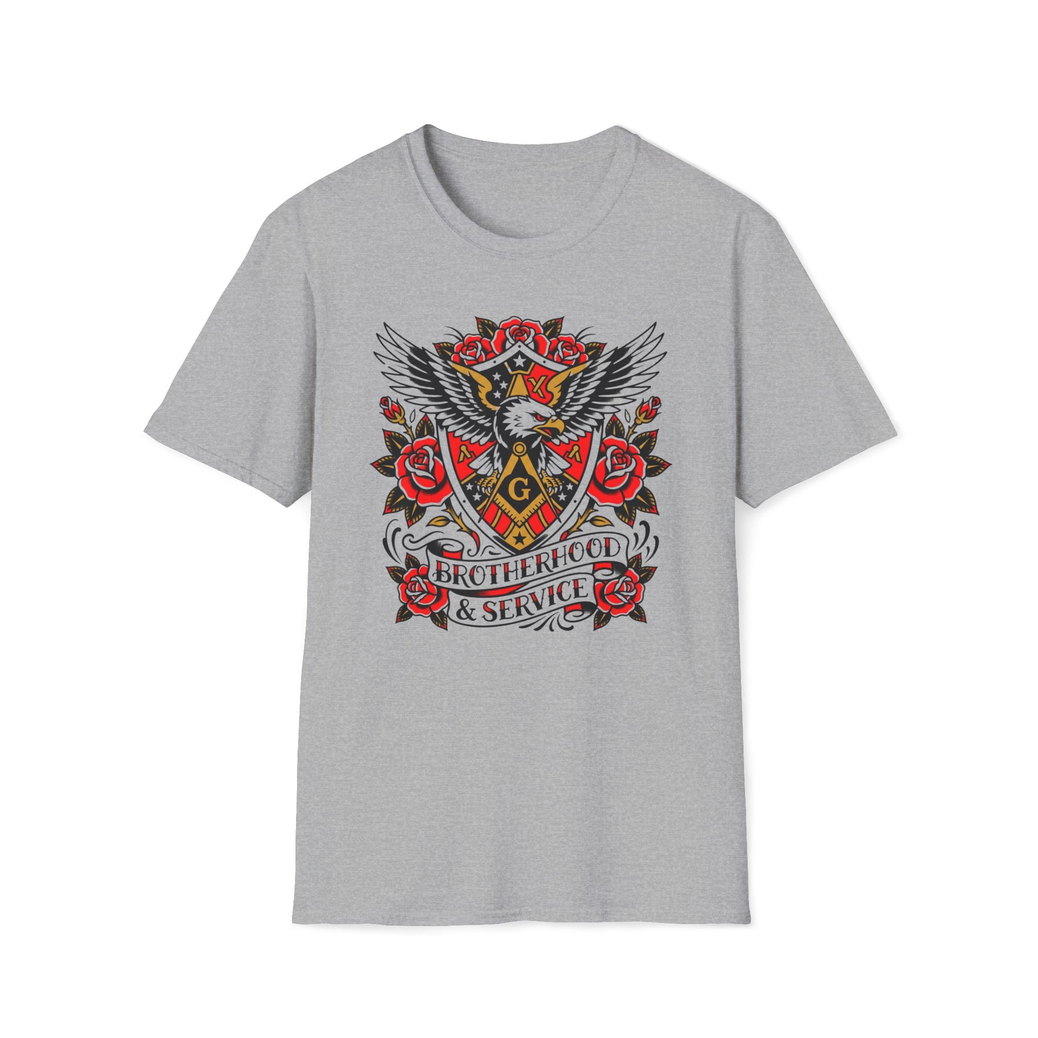 Brotherhood & Service Tattoo T-Shirt