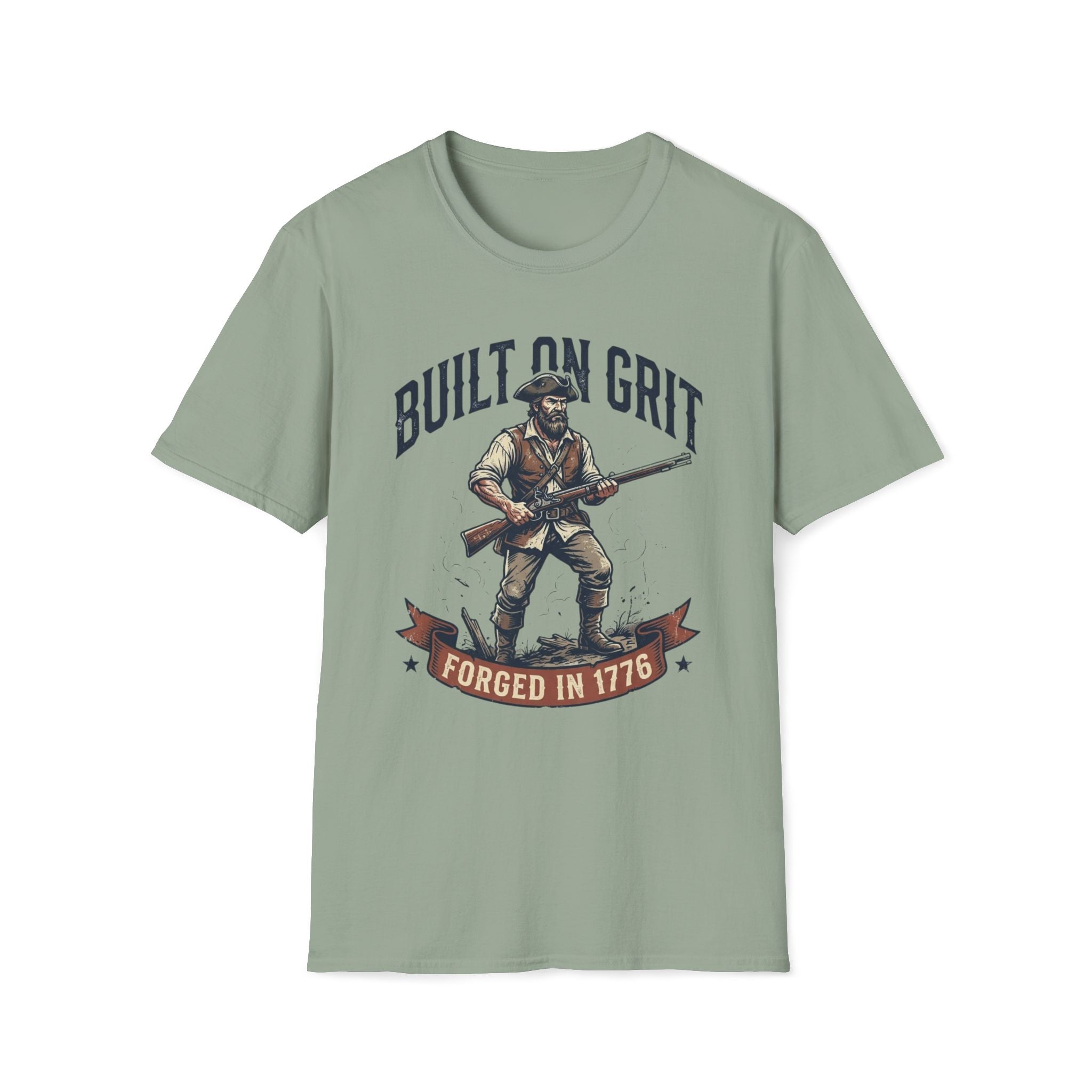 Built On Grit - Forged in 1776 T-Shirt