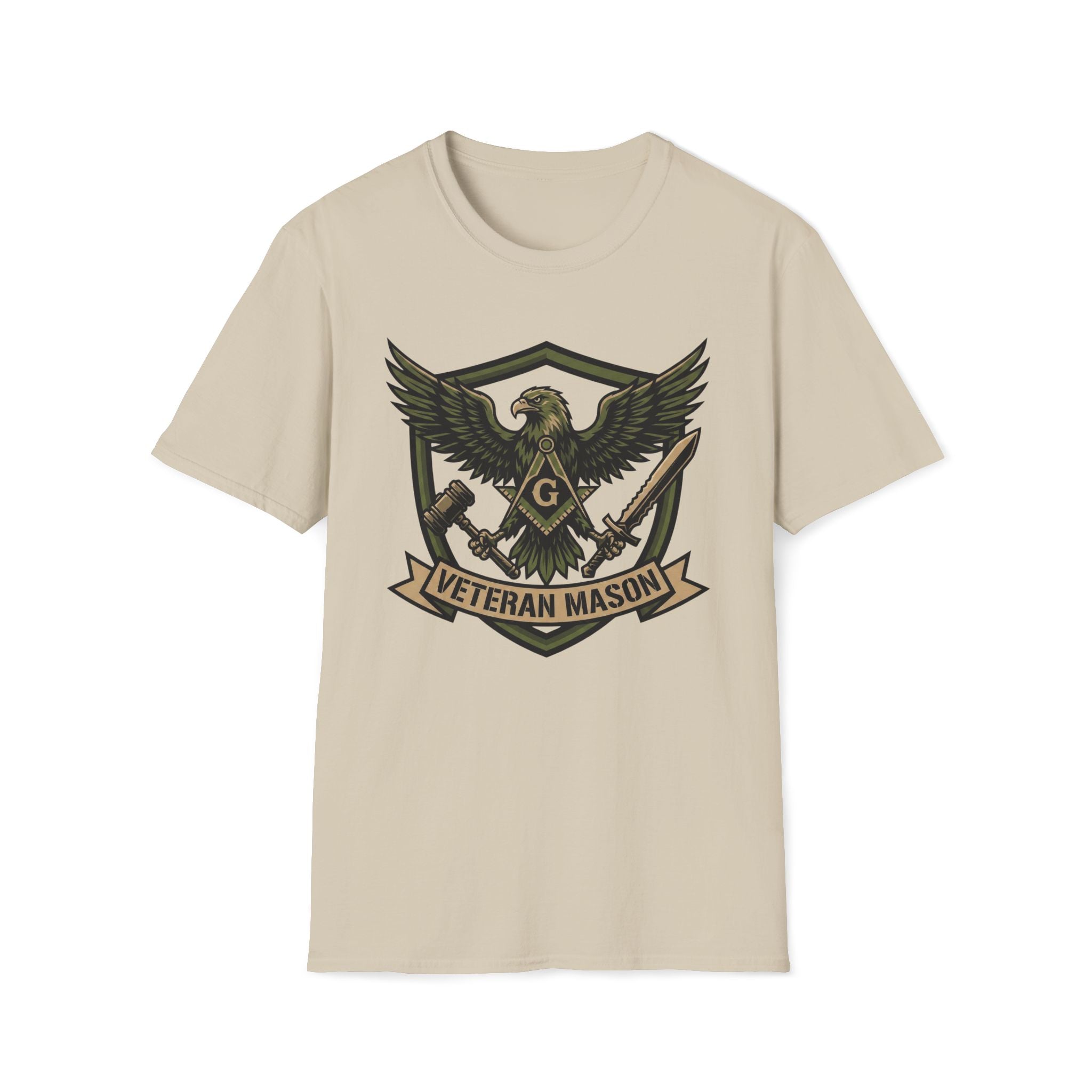 Veteran Mason w/ Eagle T-Shirt