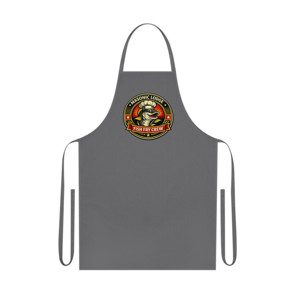Masonic Lodge Fish Fry Crew Cotton Apron