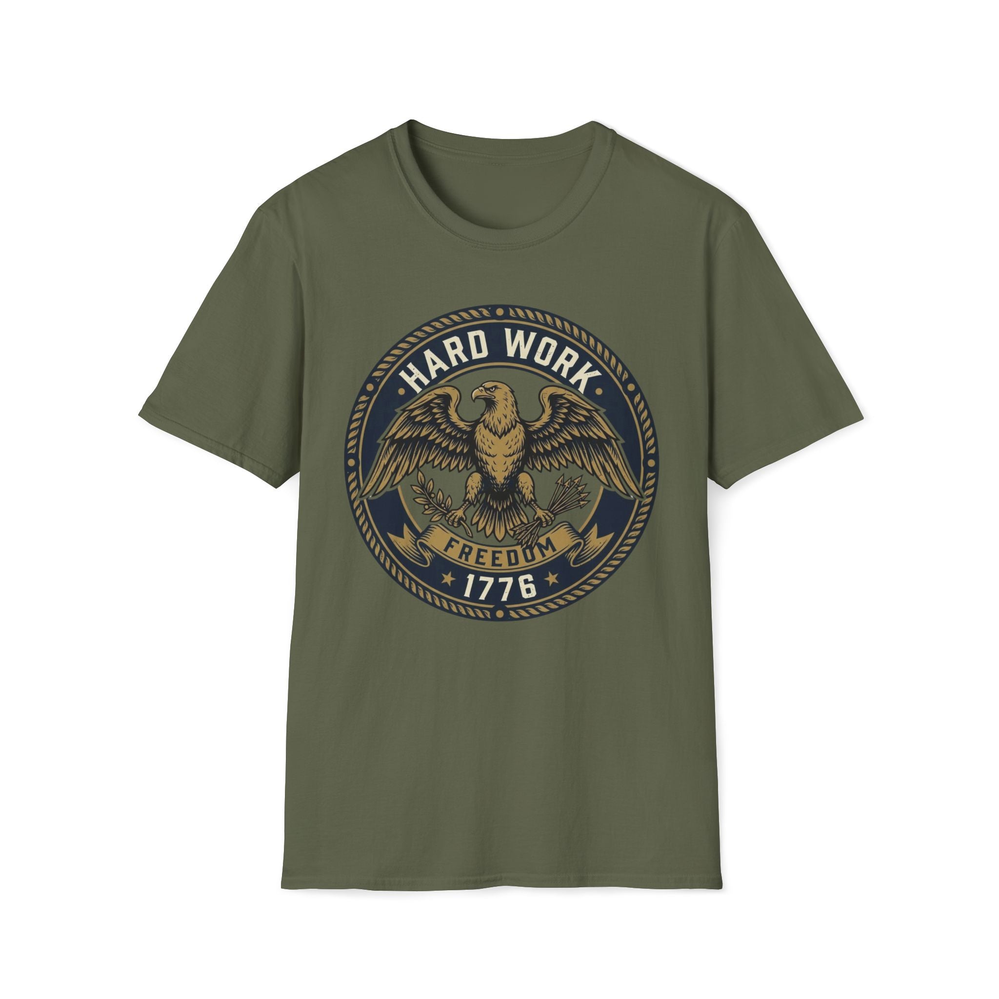 Hard Work for Freedom 1776 T-Shirt