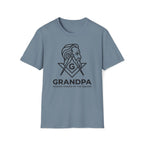 Grandpa - Wisdom Shaped By The Square T-Shirt