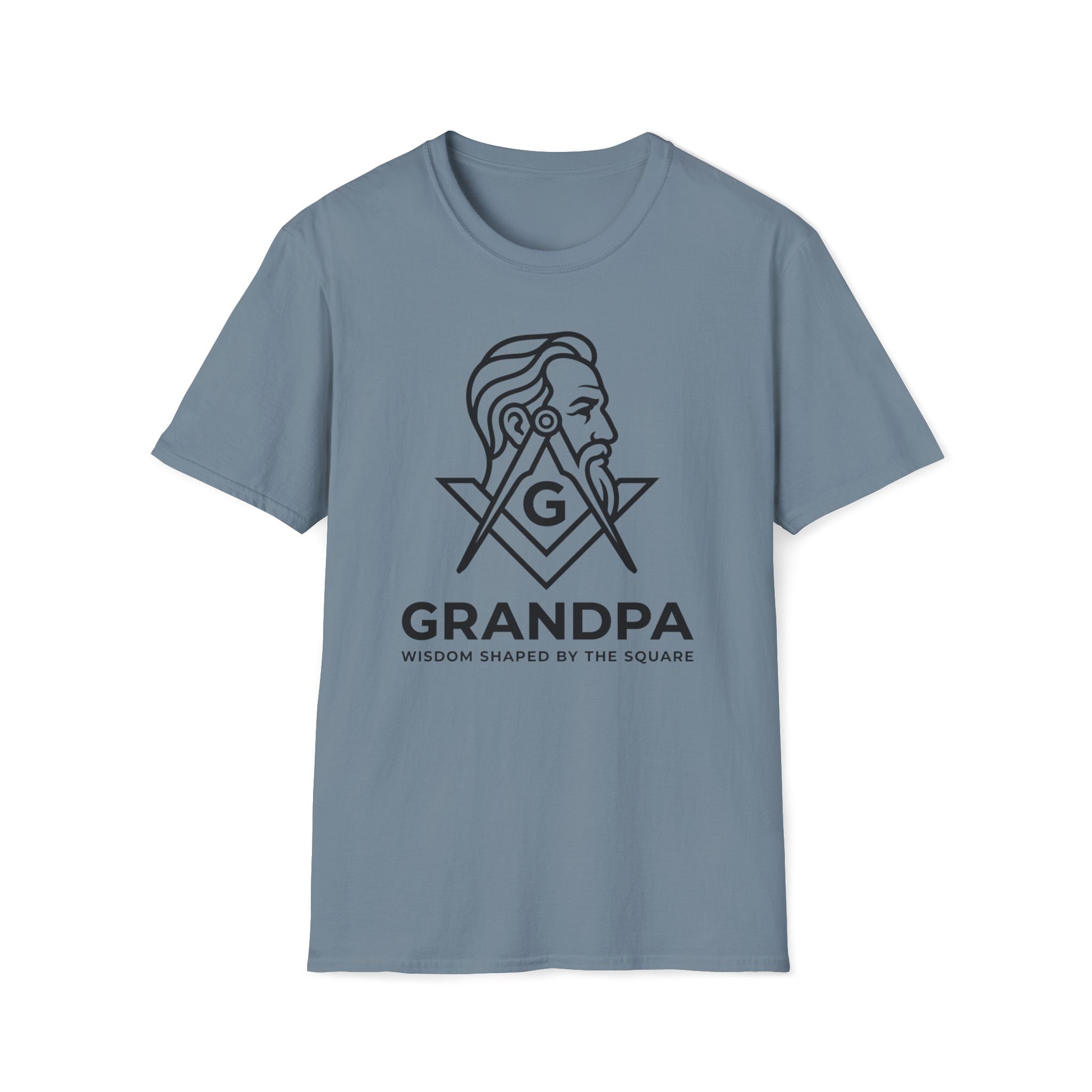 Grandpa - Wisdom Shaped By The Square T-Shirt