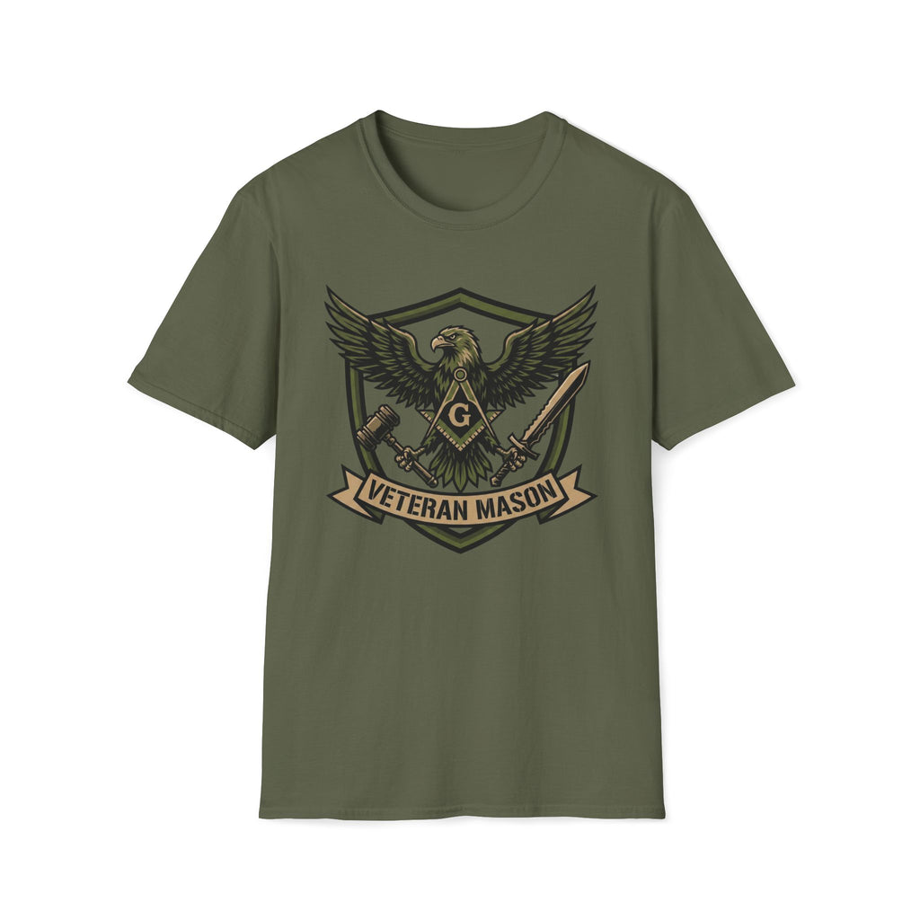 Veteran Mason w/ Eagle T-Shirt
