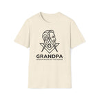 Grandpa - Wisdom Shaped By The Square T-Shirt