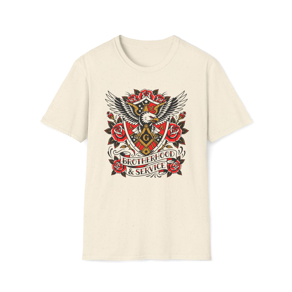 Brotherhood & Service Tattoo T-Shirt