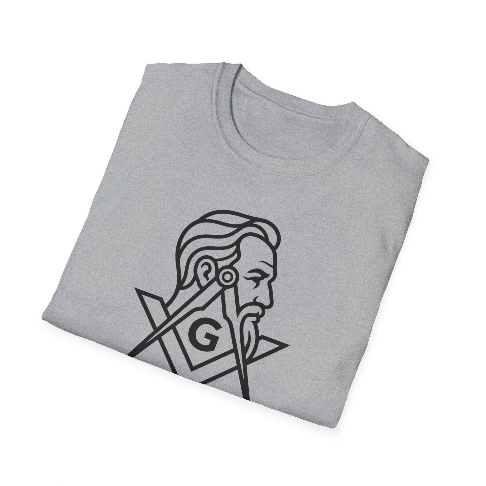 Grandpa - Wisdom Shaped By The Square T-Shirt