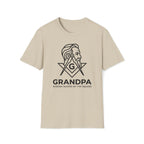 Grandpa - Wisdom Shaped By The Square T-Shirt