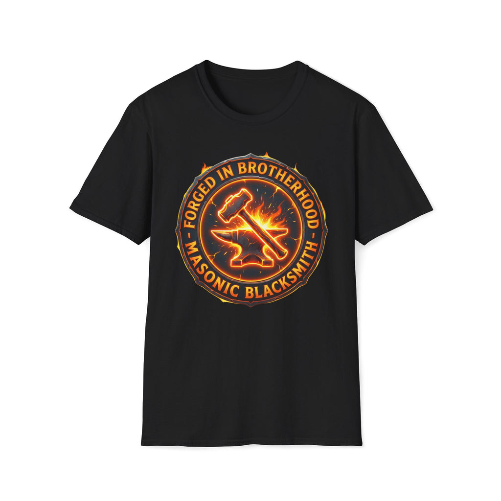 Masonic Blacksmith - Forge in Steel T-Shirt