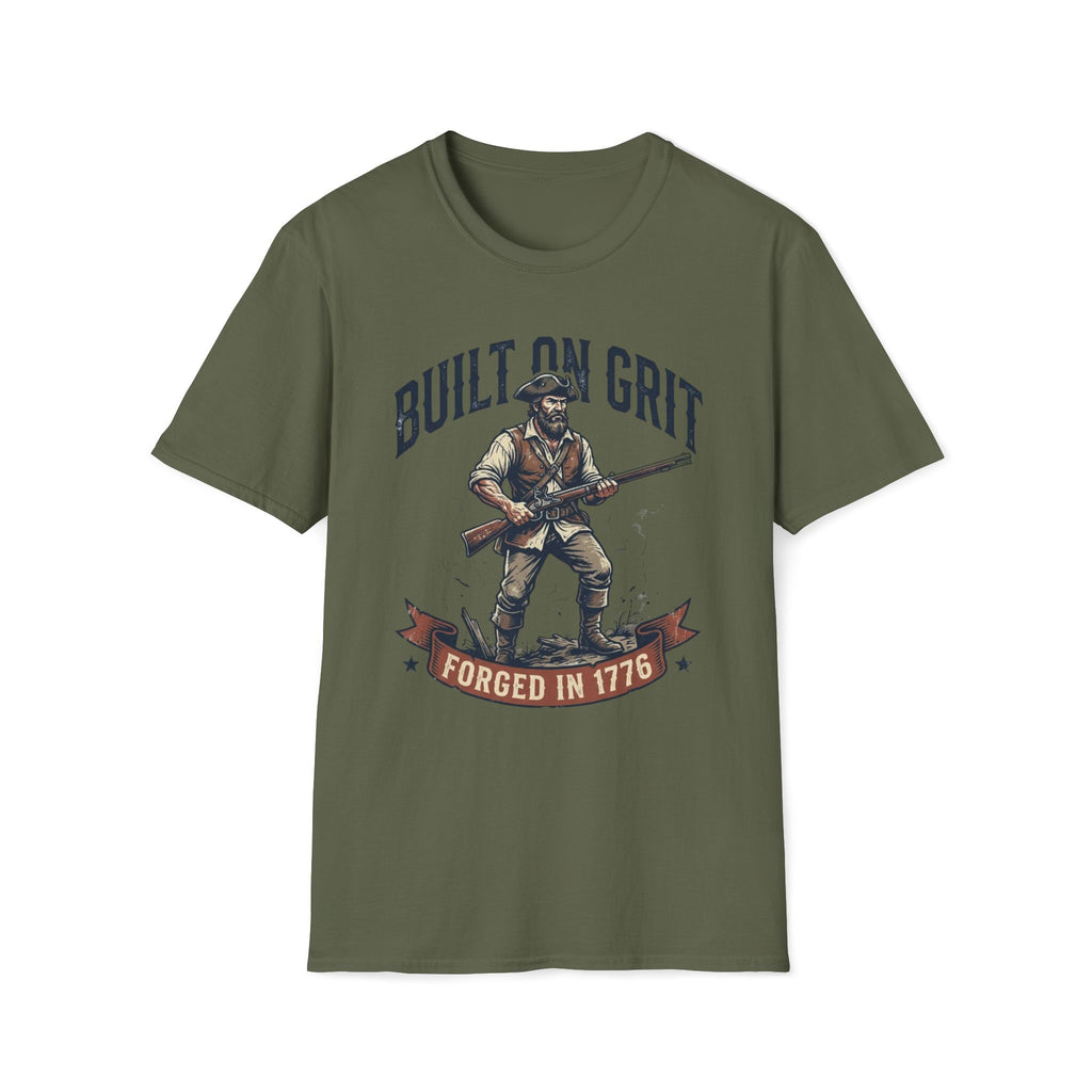 Built On Grit - Forged in 1776 T-Shirt