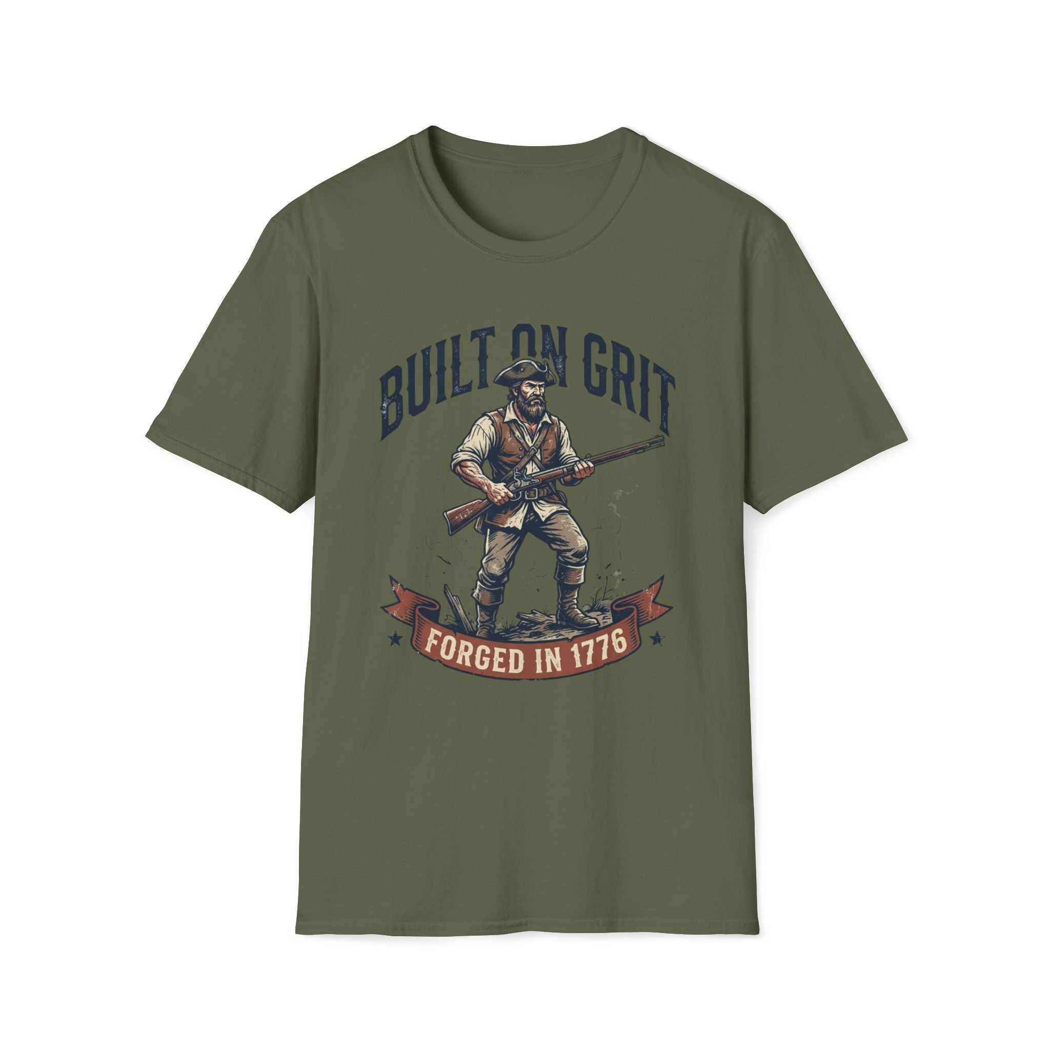Built On Grit - Forged in 1776 T-Shirt
