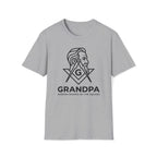 Grandpa - Wisdom Shaped By The Square T-Shirt