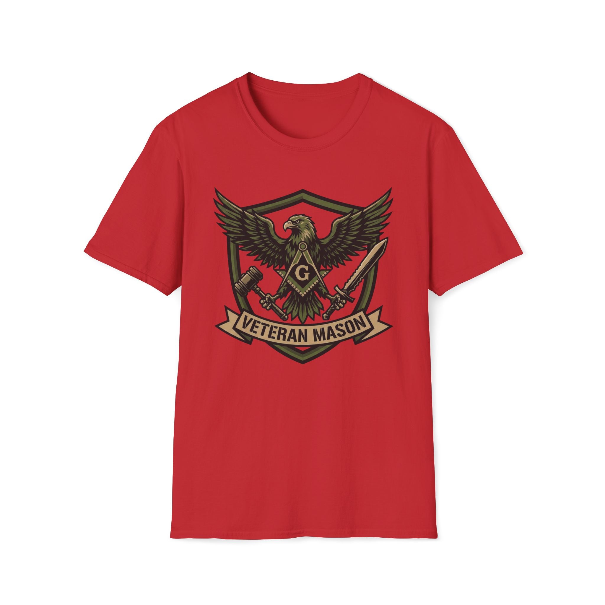 Veteran Mason w/ Eagle T-Shirt