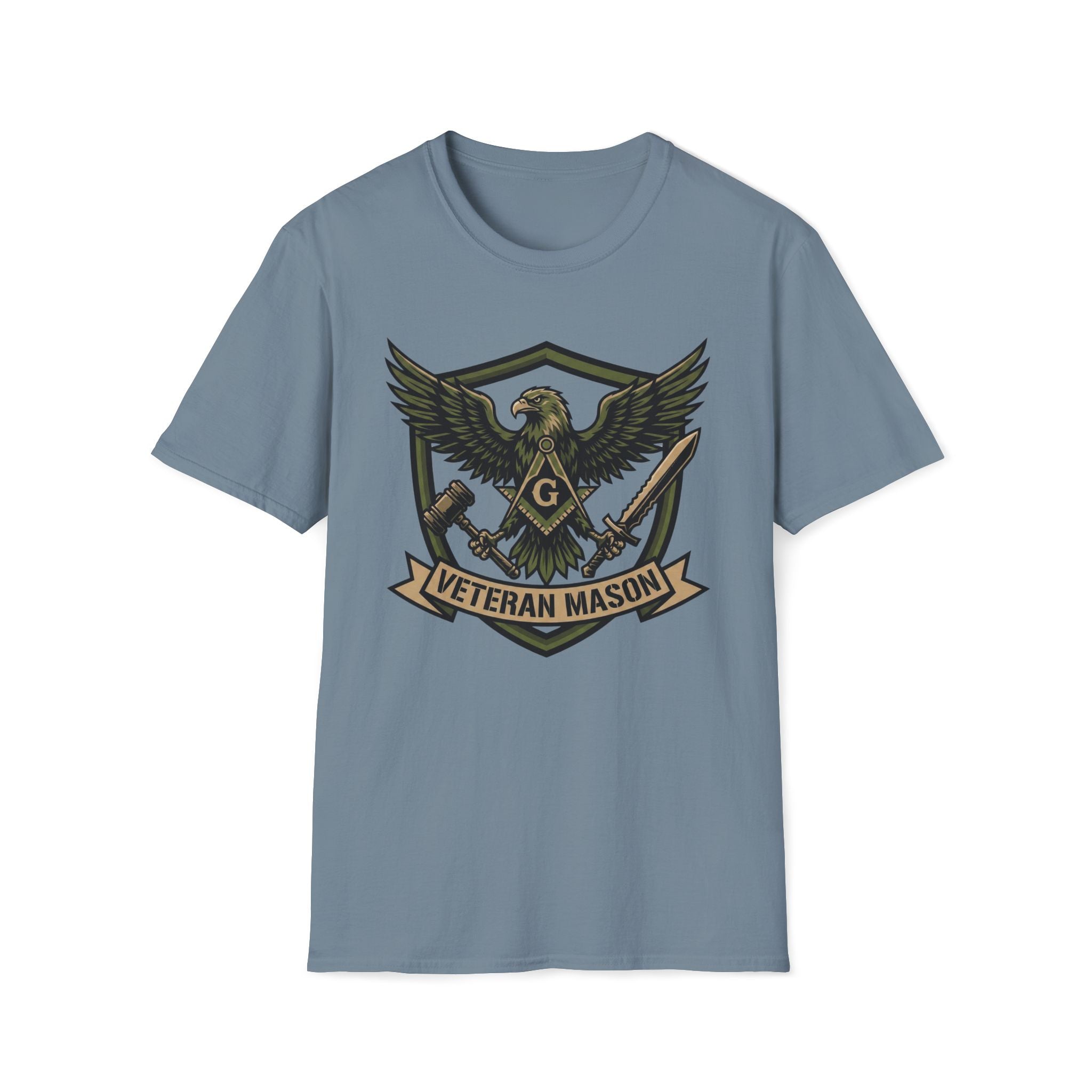 Veteran Mason w/ Eagle T-Shirt