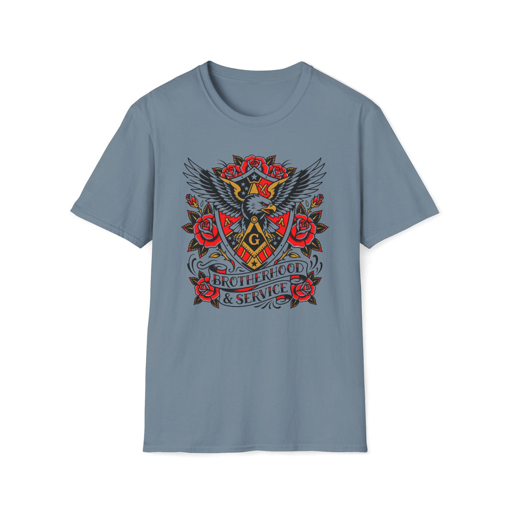 Brotherhood & Service Tattoo T-Shirt
