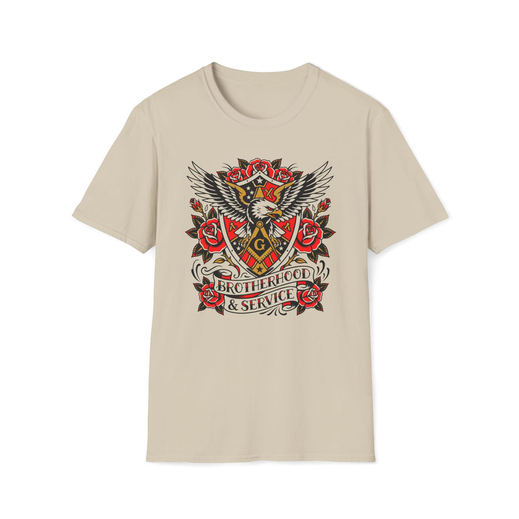 Brotherhood & Service Tattoo T-Shirt