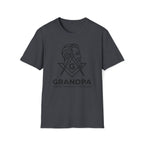 Grandpa - Wisdom Shaped By The Square T-Shirt