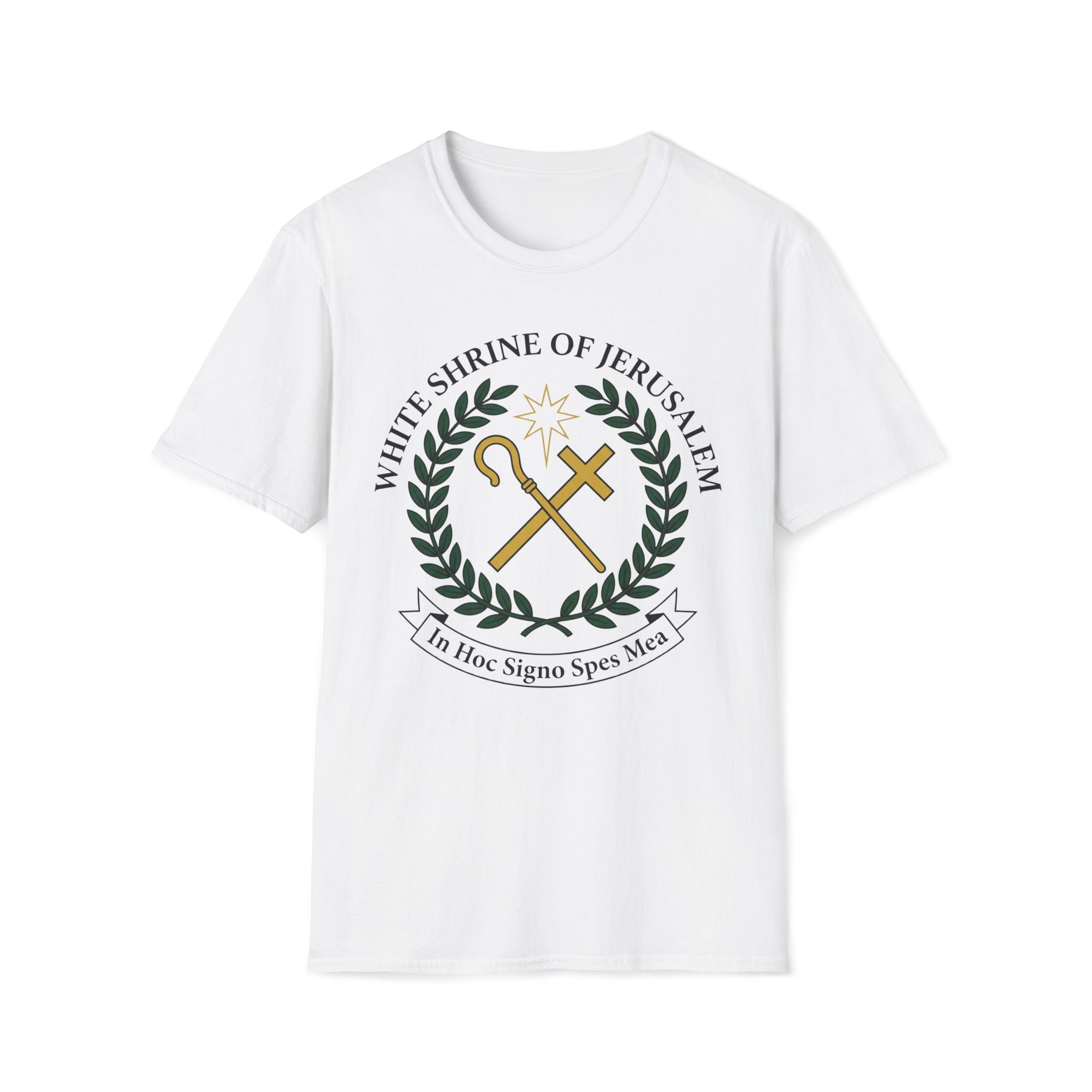 White Shrine Of Jerusalem T-Shirt