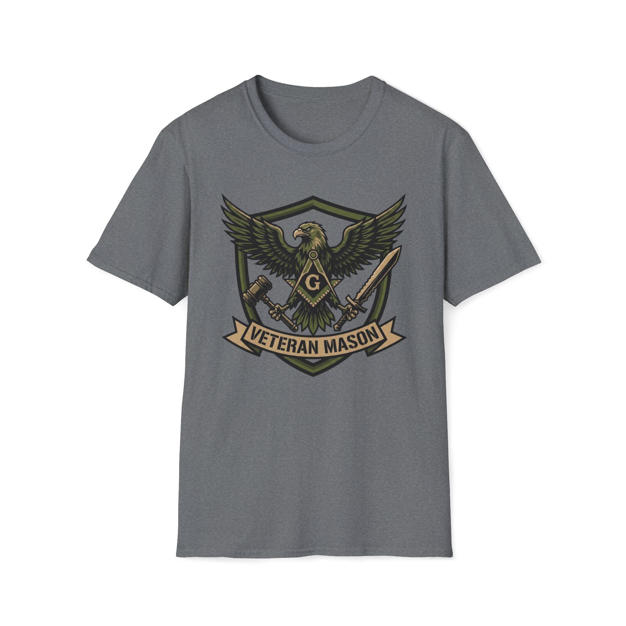 Veteran Mason w/ Eagle T-Shirt