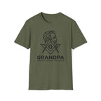 Grandpa - Wisdom Shaped By The Square T-Shirt