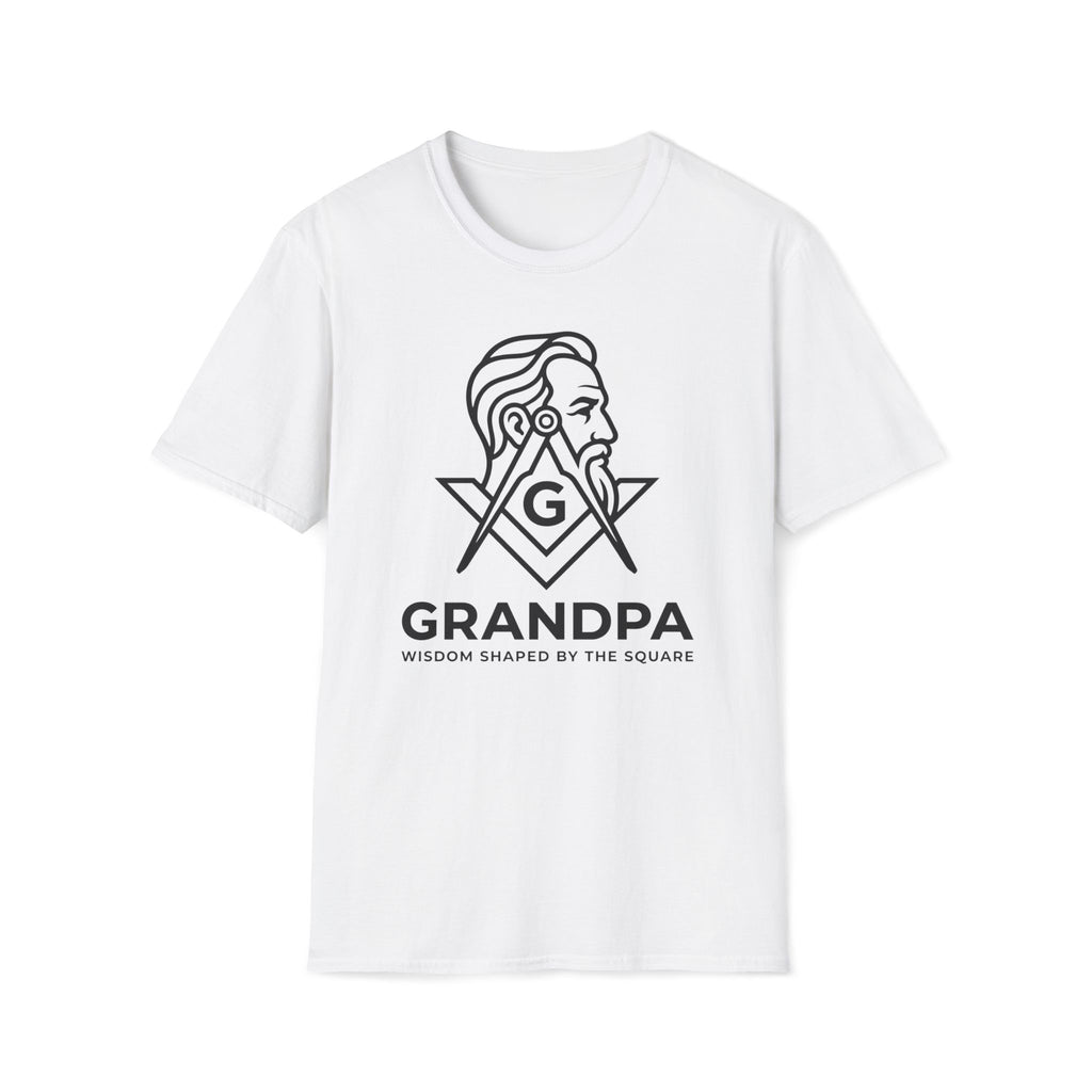 Grandpa - Wisdom Shaped By The Square T-Shirt