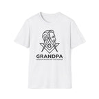 Grandpa - Wisdom Shaped By The Square T-Shirt