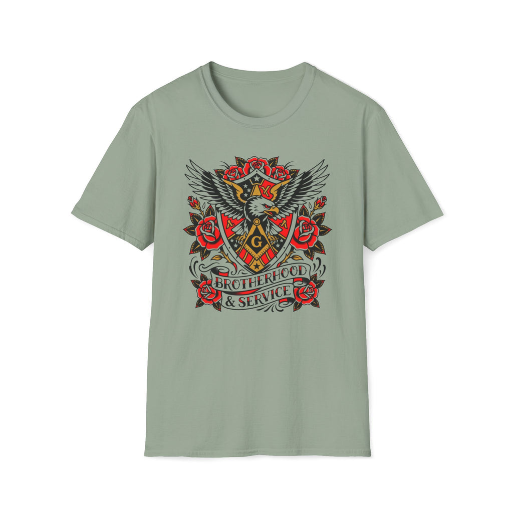 Brotherhood & Service Tattoo T-Shirt