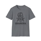 Grandpa - Wisdom Shaped By The Square T-Shirt