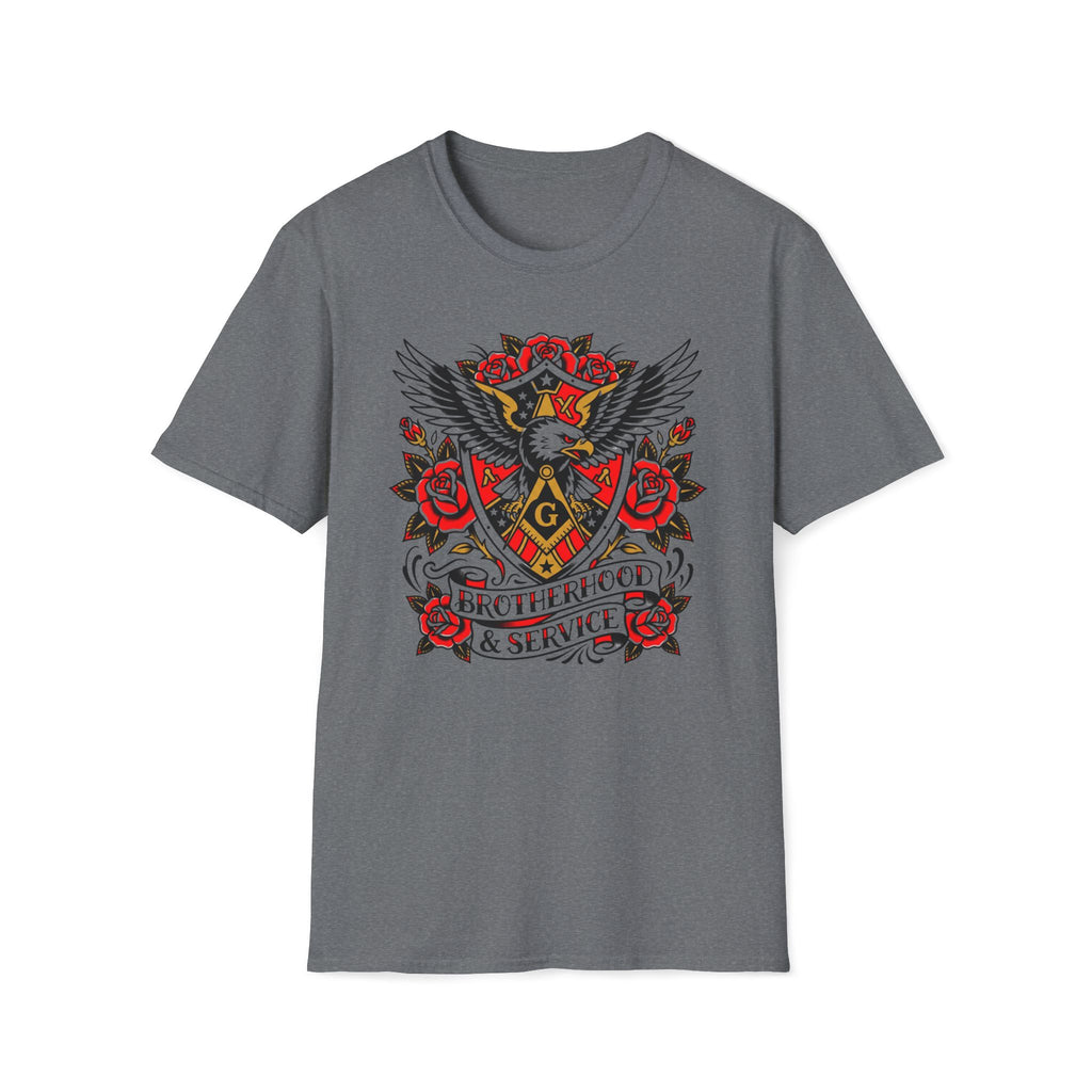 Brotherhood & Service Tattoo T-Shirt