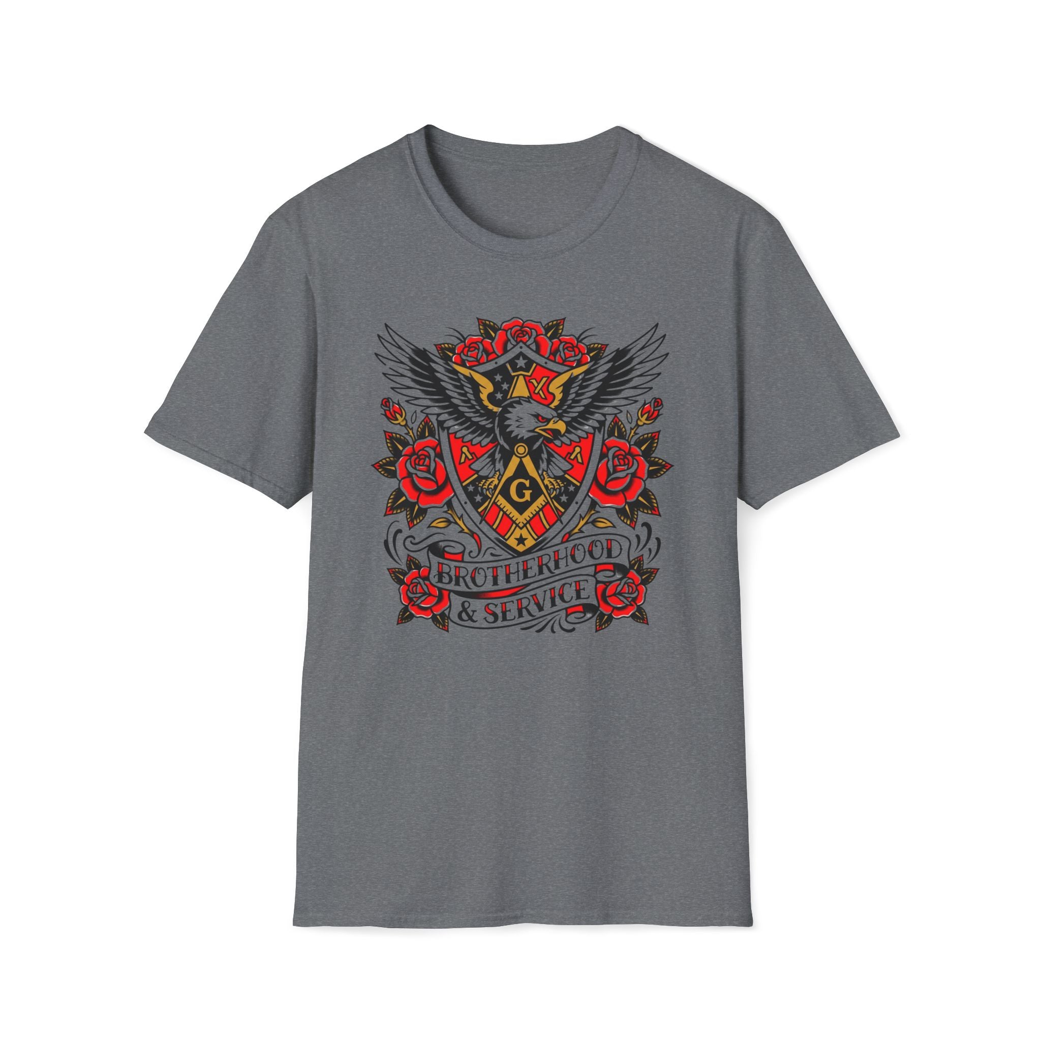 Brotherhood & Service Tattoo T-Shirt