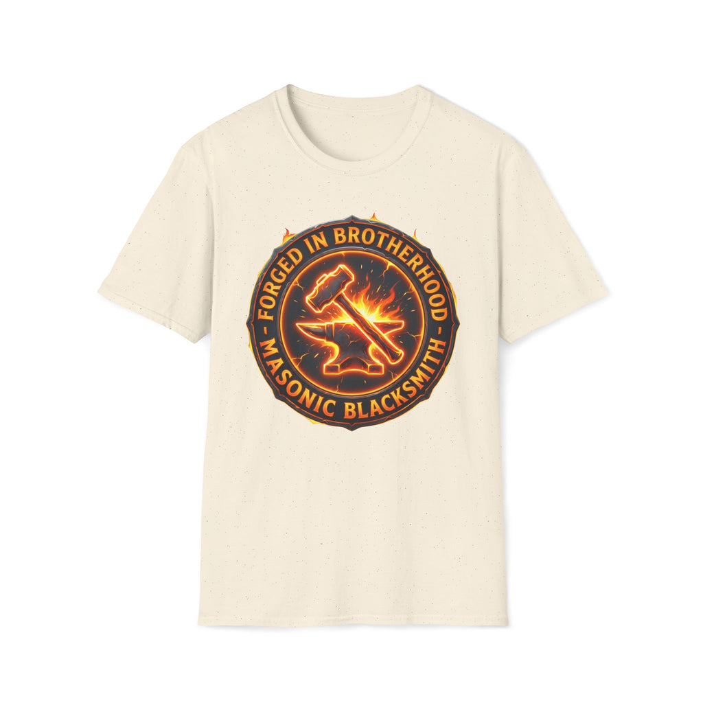 Masonic Blacksmith - Forge in Steel T-Shirt