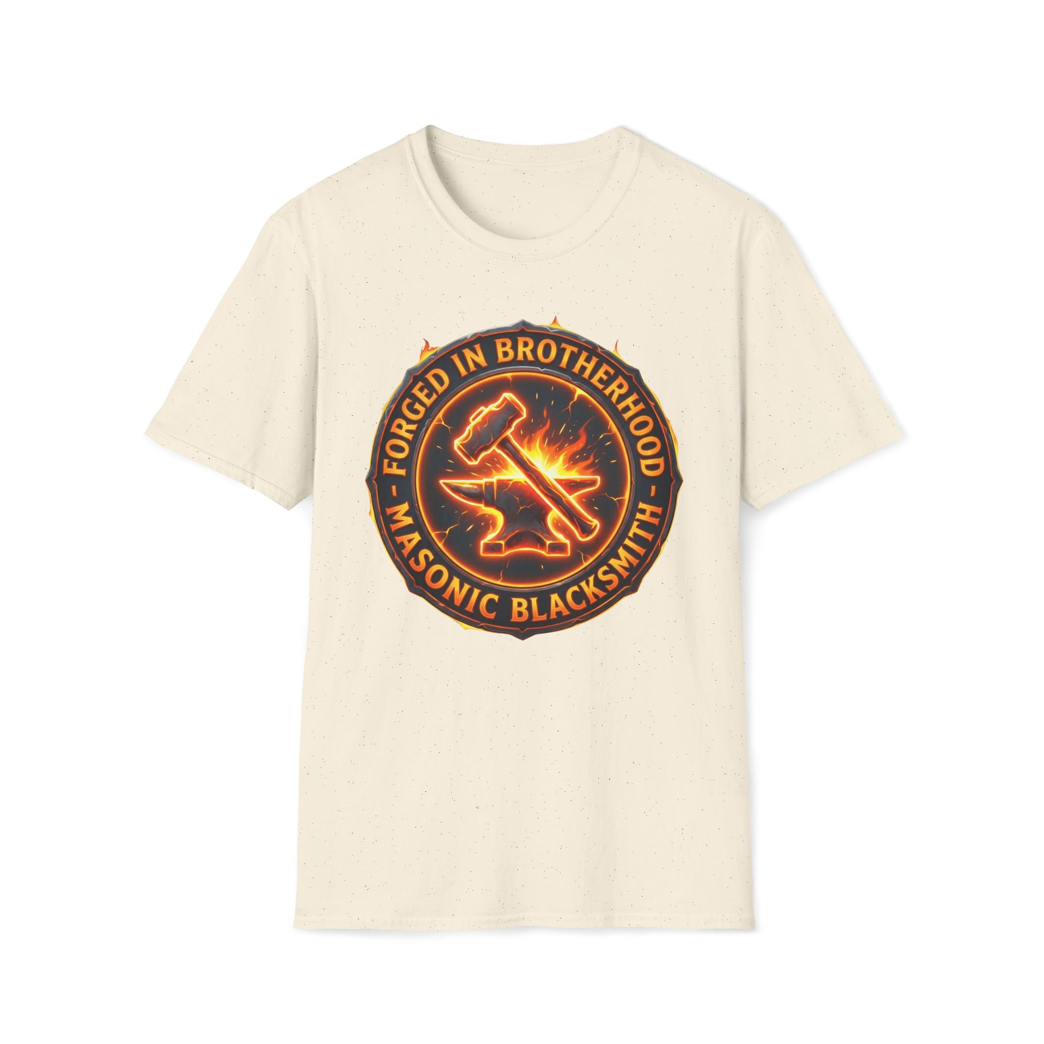 Masonic Blacksmith - Forge in Steel T-Shirt