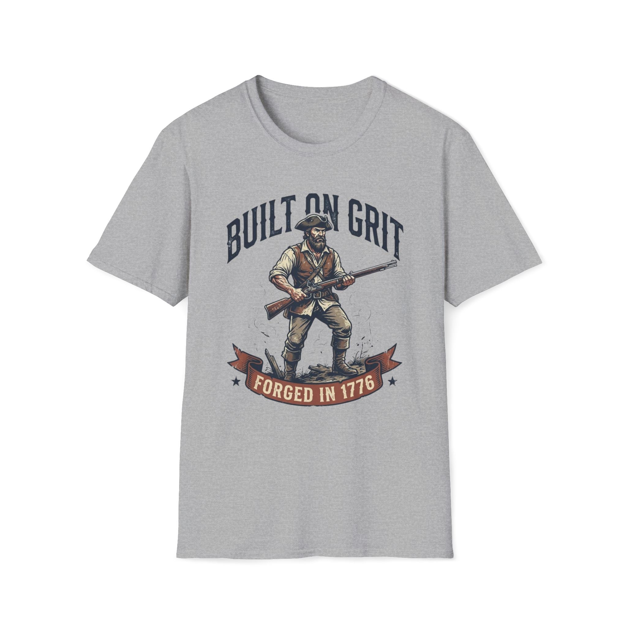 Built On Grit - Forged in 1776 T-Shirt