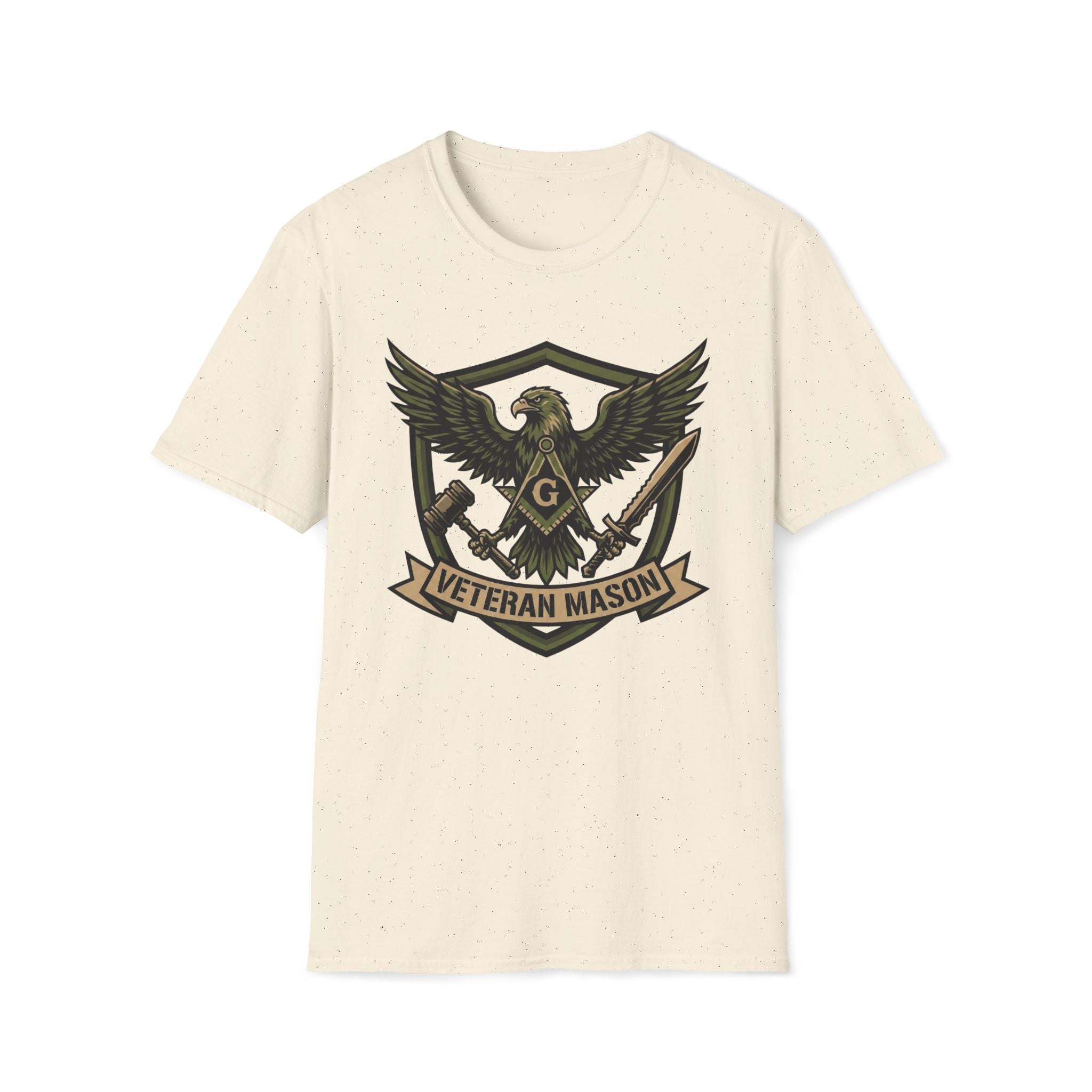 Veteran Mason w/ Eagle T-Shirt