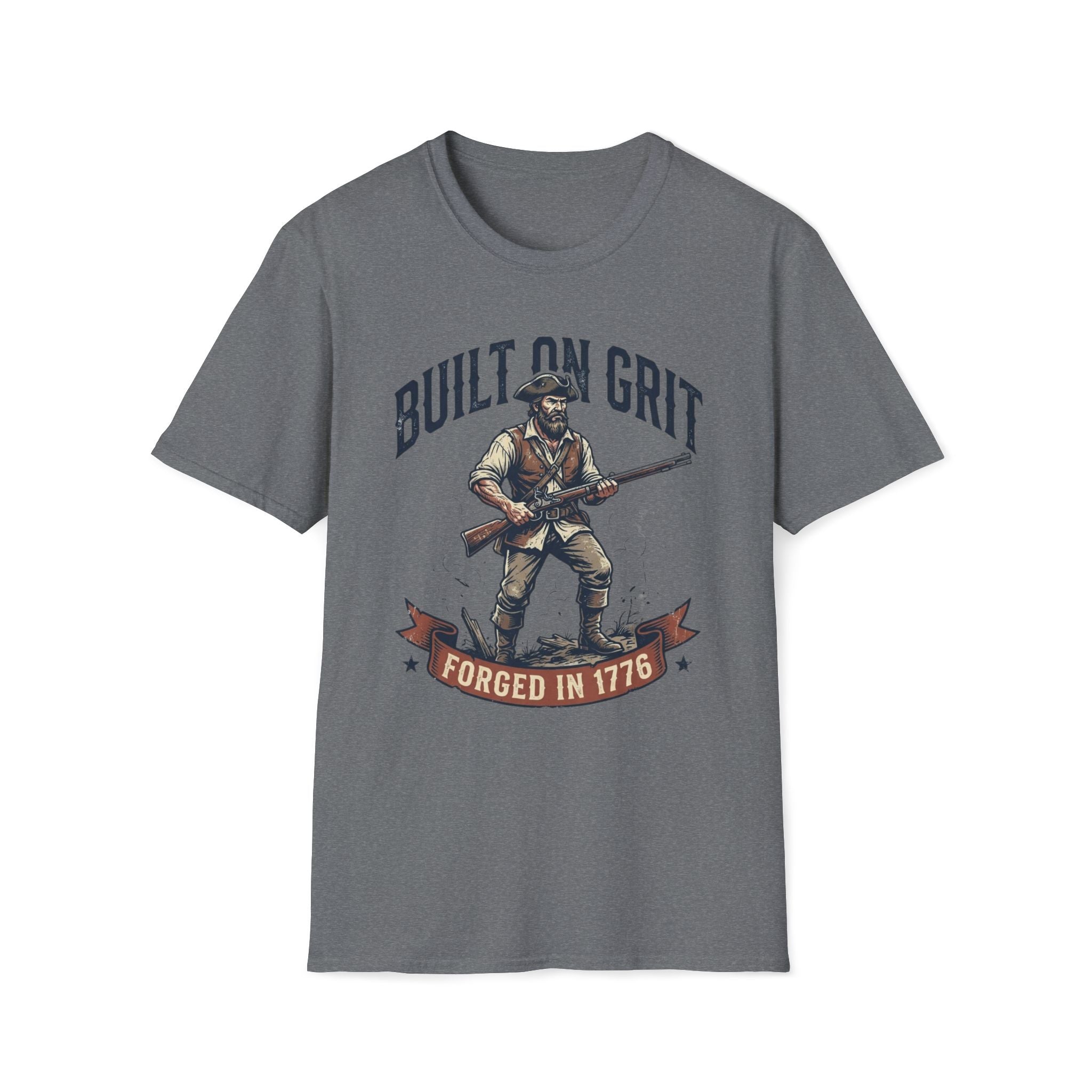 Built On Grit - Forged in 1776 T-Shirt