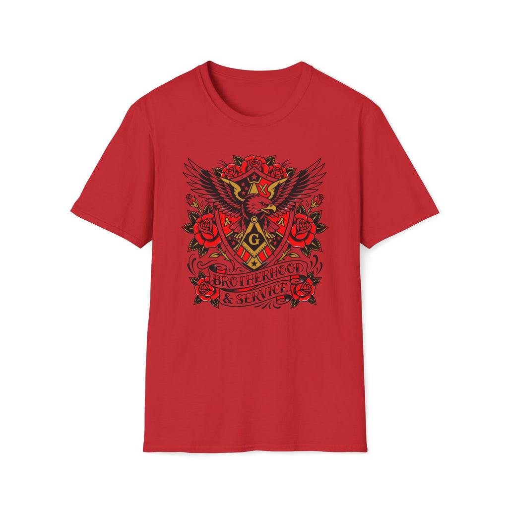 Brotherhood & Service Tattoo T-Shirt