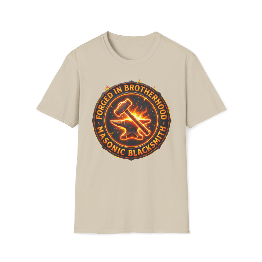 Masonic Blacksmith - Forge in Steel T-Shirt